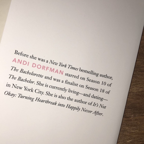 Andi Dorfman single state of mind chick lit book - Picture 6 of 7